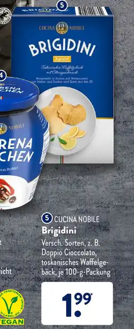 Aldi Süd Brigidini 100g Angebot