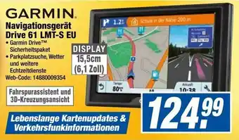 Expert Garmin Navigationsgerät Drive 61 LMT-S EU Angebot