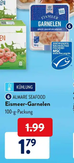 Aldi Süd Eismeer-garnelen 100g Angebot