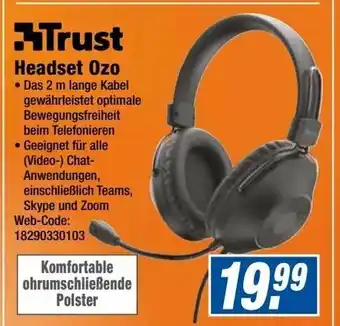 Expert Trust Headset Ozo Angebot