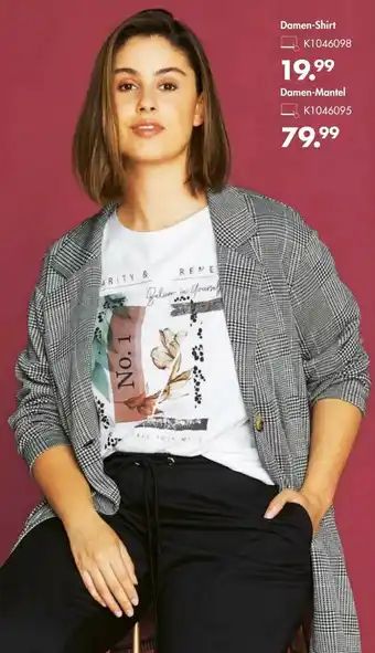 Galeria Damen Shirt oder Damen Mantel Angebot