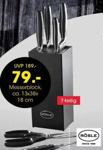 Möbel Martin RÖSLE Messerblock Angebot