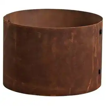 ManoMano Pflanzring metallring stahl hochbeet 40 cm pflanzgefäß pflanzkübel rost ring Angebot