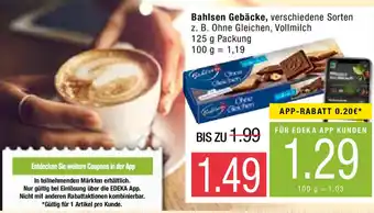 Marktkauf Bahlsen Gebäck 125g Angebot