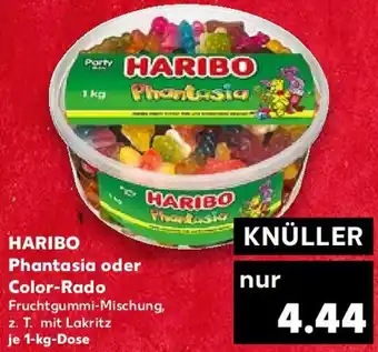 Kaufland HARIBO Phantasia oder Color-Rado 1 kg Dose Angebot