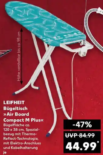 Kaufland LEIFHEIT Bügeltisch Air Board Compact M Plus Angebot