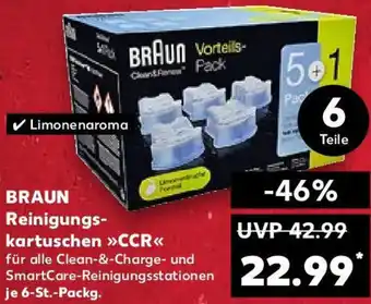 Kaufland BRAUN Reinigungskartuschen ,,CCR" Angebot