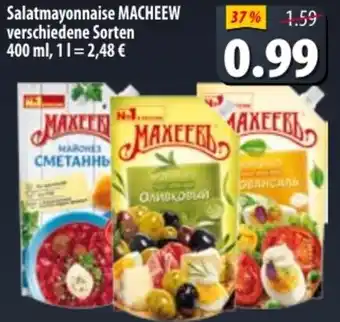 Mix Markt Salatmayonnaise MACHEEW 400 ml Angebot