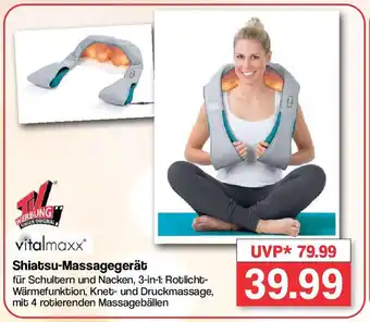 Famila Nord West vitalmaxx Shiatsu-Massagegerät Angebot