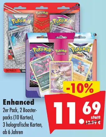 Mäc Geiz Pokémon Enhanced 2er Pack Angebot