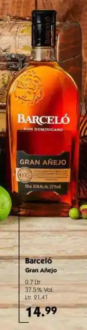 Hol'ab Getränkemarkt Barceló Gran Añejo 0.7 Ltr. Angebot