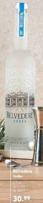 Hol'ab Getränkemarkt Belvedere Vodka 0.7 Ltr. Angebot
