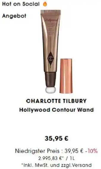 Sephora CHARLOTTE TILBURY Hollywood Contour Wand Angebot