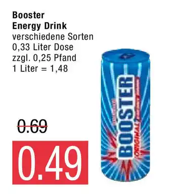 Marktkauf Booster Energy Drink 0,33L Angebot