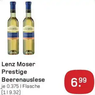 akzenta Lenz Moser Prestige Beerenauslese 0.375 L Flasche Angebot