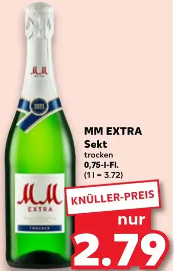 Kaufland MM EXTRA Sekt 0,75 L-Fl. Angebot