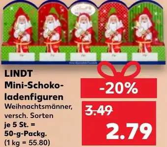 Kaufland LINDT Mini-Schokoladenfiguren 50 g Packg. Angebot