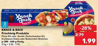 Kaufland KNACK & BACK Frischteig-Produkte 280-600 g Packg. Angebot