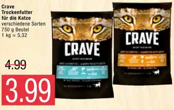 Marktkauf Crave Trockenfutter für die Katze 750g Beutel Angebot