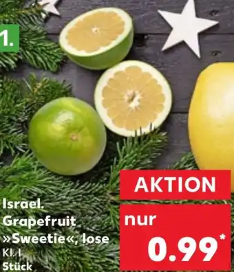 Kaufland Israel. Grapefruit ,,Sweetie" lose Angebot