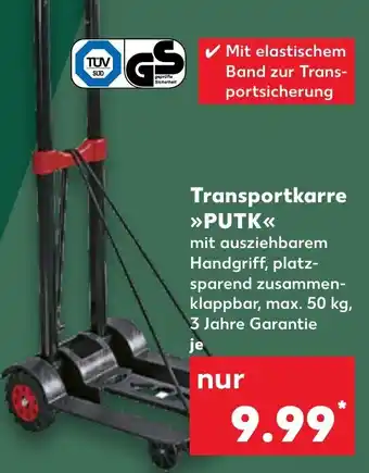 Kaufland PARKSIDE Transportkarre ,,PUTK" Angebot