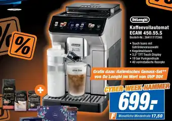 Expert DeLonghi Kaffeevollautomat ECAM 450.55.S Angebot