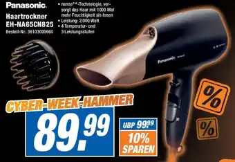 Expert Panasonic Haartrockner EH-NA65CN825 Angebot