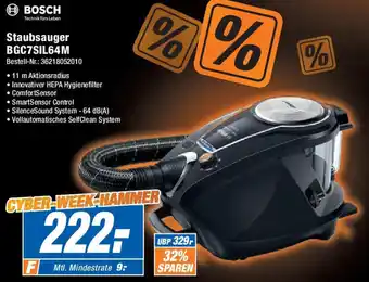 Expert BOSCH Staubsauger BGC7SIL64M Angebot