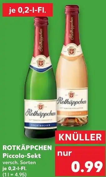 Kaufland ROTKÄPPCHEN Piccolo-Sekt 0,2 L-Fl. Angebot