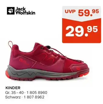 Deichmann Jack Wolfskin KINDERschuh 35-40 Angebot