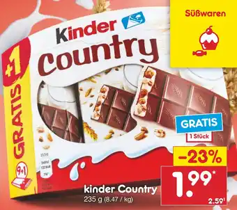 Netto Marken-Discount Kinder Country 235 g Angebot