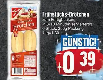 Edeka Frühstücks Brötchen Angebot