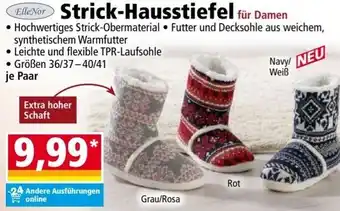 Norma ElleNor Strick-Hausstiefel Angebot