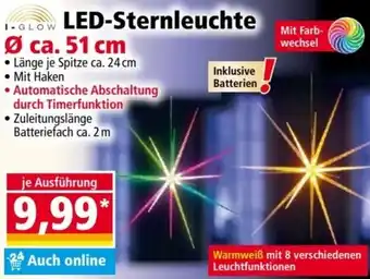 Norma I-GLOW LED-Sternleuchte Ø ca. 51 cm Angebot