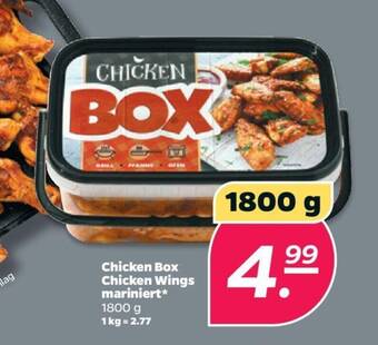 NETTO Chicken Box Chicken Wings mariniert 1800 g Angebot