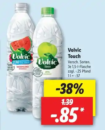 Lidl Volvic Touch 1,5 L Angebot