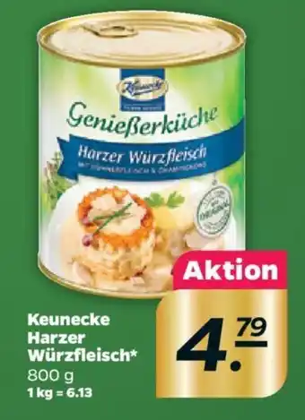 NETTO Keunecke Harzer Würzfleisch 800 g Angebot