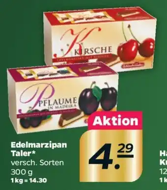 NETTO Edelmarzipan Taler versch. Sorten 300 g Angebot