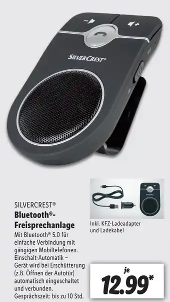 Lidl Silvercrest Bluetooth Freisprechanlage Angebot