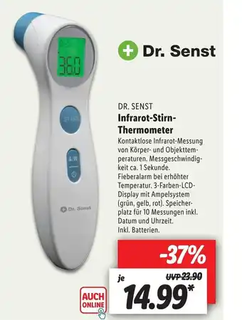 Lidl Dr. Senst Infrarot Stirn Thermometer Angebot