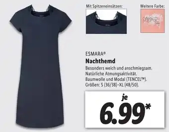 Lidl Esmara Nachthemd Angebot