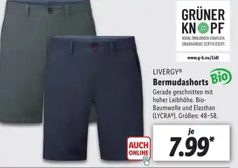 Lidl Livergy Bermudashorts Angebot