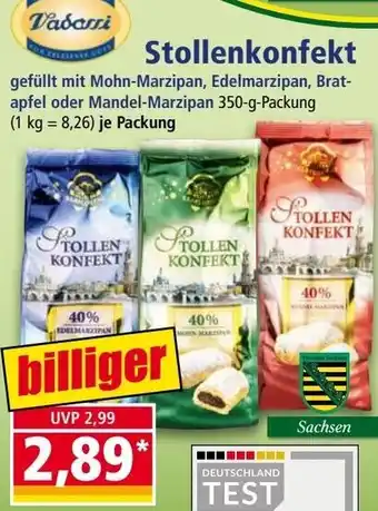 Norma Stollenkonfekt 350 g Packung Angebot