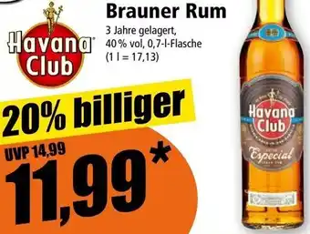 Norma Havana Club Brauner Rum 0,7 L Flasche Angebot