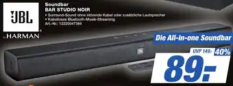 Expert Technomarkt JBL Soundbar BAR STUDIO NOIR Angebot