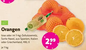 Denns BioMarkt Orangen 1 kg Angebot