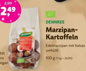 Denns BioMarkt DENNREE Marzipan-Kartoffeln 100 g Angebot