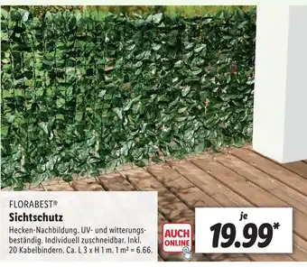 Lidl Florabest Sichtschutz Angebot