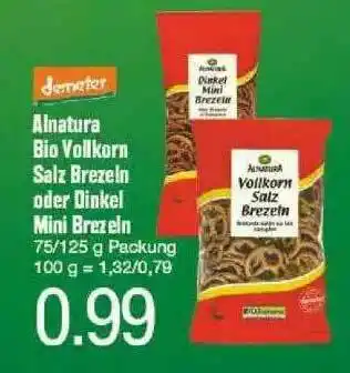 Edeka Demeter Alnatura Bio Vollkorn Salz Brezeln Oder Dinkel Mini Brezeln Angebot