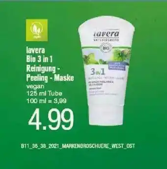 Edeka Lavera Bio 3 In 1 Reinigung Peeling-maske Angebot